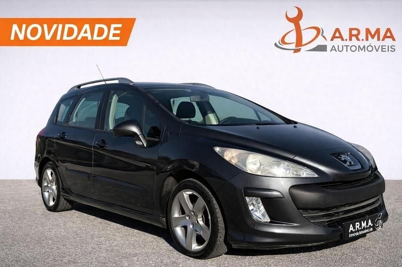 Usado Peugeot 308 SW 110 HP (80 kW) 2008 Cinzento Carrinha
