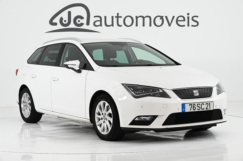 Branco Usado 2016 Seat Leon ST Carrinha | € 10.900 (Bom preço) - Imagem 1/4