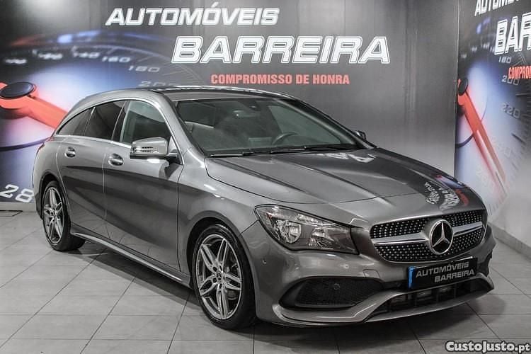 Usado Mercedes CLA200 Shooting Brake AMG line 136 HP (100 kW) 2017 Cinza Carrinha