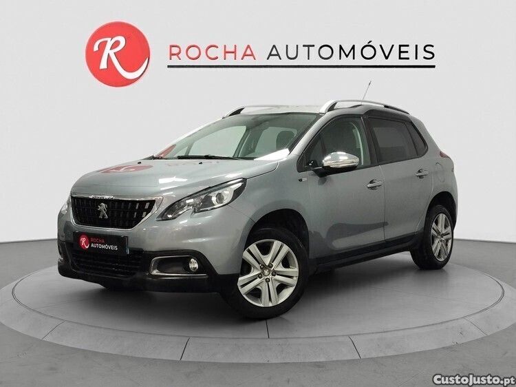 Cinza Usado 2019 Peugeot 2008 Signature Sky SUV | € 11.499 (Bom preço) - Imagem 1/1