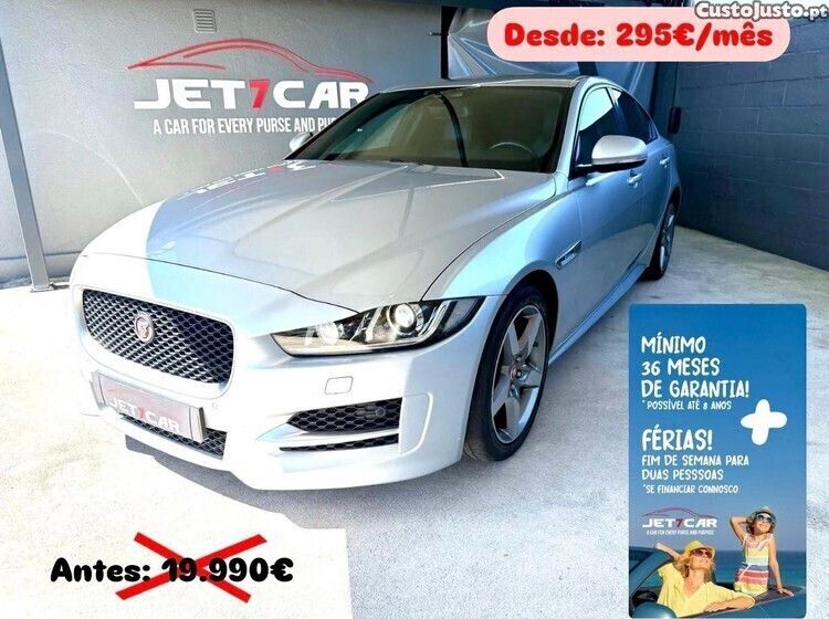 Cinza Usado 2015 Jaguar XE R-Sport Sedan | € 18.990 (Preço elevado) - Imagem 1/1
