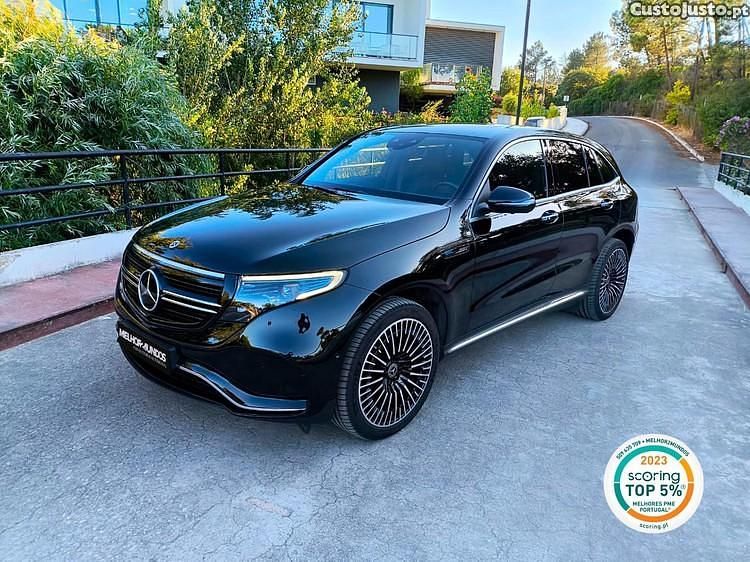 Preto Usado 2020 Mercedes EQC400 AMG line SUV | € 43.990 (Caro) - Imagem 1/1