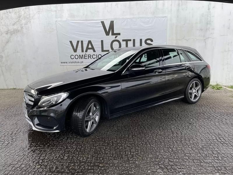 Preto Usado 2014 Mercedes C250 AMG line Carrinha | € 20.500 (Caro) - Imagem 1/4