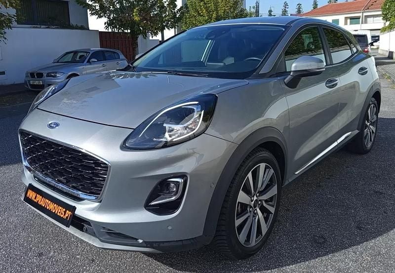 Cinza Usado 2022 Ford Puma Titanium SUV | € 16.490 (Bom preço) - Imagem 1/4