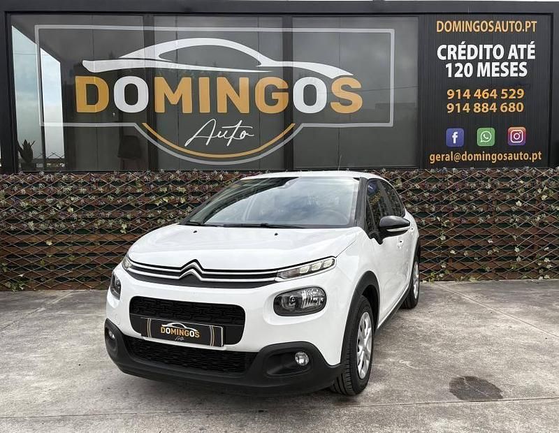 Branco Usado 2018 Citroën C3 Citadino | € 12.000 (Preço justo) - Imagem 1/4