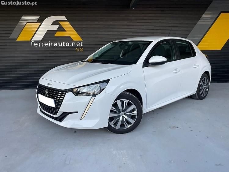 Branco Usado 2020 Peugeot 208 Active Citadino | € 12.850 (Preço justo) - Imagem 1/1