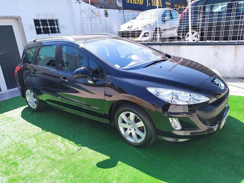 Preto Usado 2008 Peugeot 308 Carrinha | € 5.990 (Super Preço) - Imagem 1/4