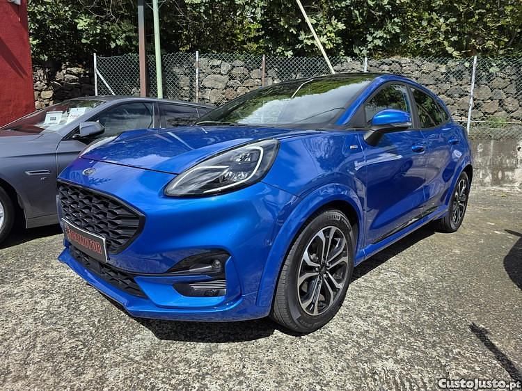 Azul Usado 2020 Ford Puma ST-Line SUV | € 18.900 (Preço elevado) - Imagem 1/1