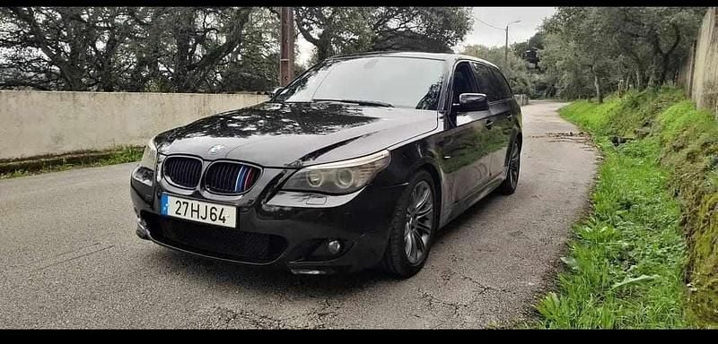 Preto Usado 2009 BMW 520 Carrinha | € 10.500 (Preço justo) - Imagem 1/4