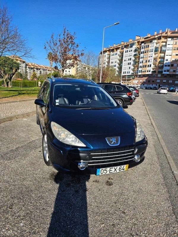 Azul Usado 2007 Peugeot 307 Carrinha | € 4.950 (Preço elevado) - Imagem 1/4
