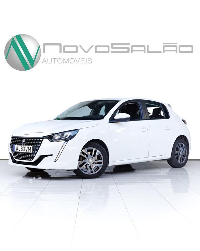 Branco Usado 2021 Peugeot 208 Citadino | € 15.900 (Preço justo) - Imagem 1/4