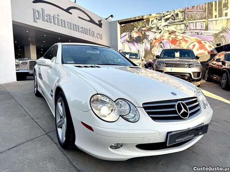Branco Usado 2005 Mercedes SL500 Coupé | € 37.950 - Imagem 1/1