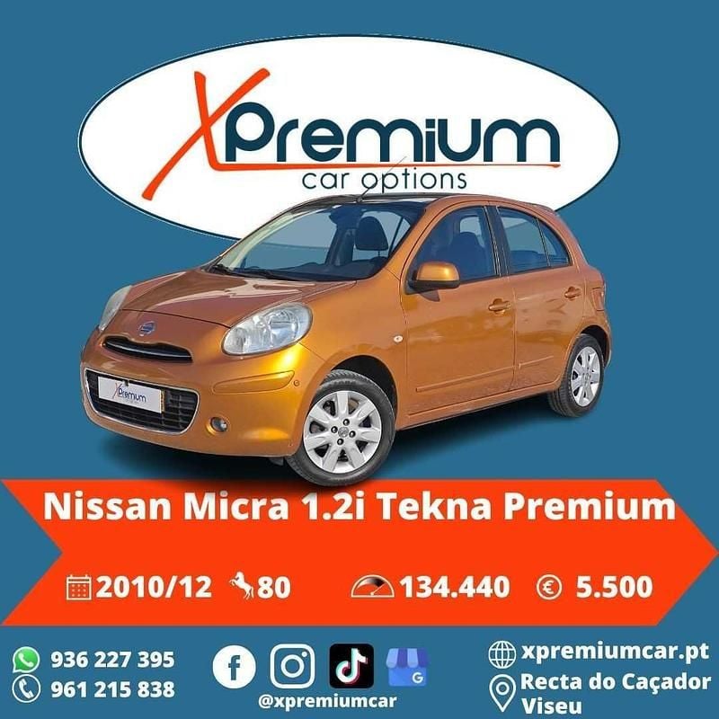 Outra Usado 2010 Nissan Micra Citadino | € 5.500 (Preço justo) - Imagem 1/4