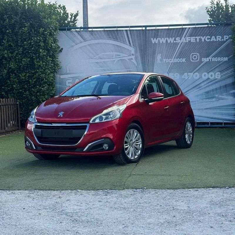 Vermelho Usado 2018 Peugeot 208 Citadino | € 10.750 (Preço elevado) - Imagem 1/4