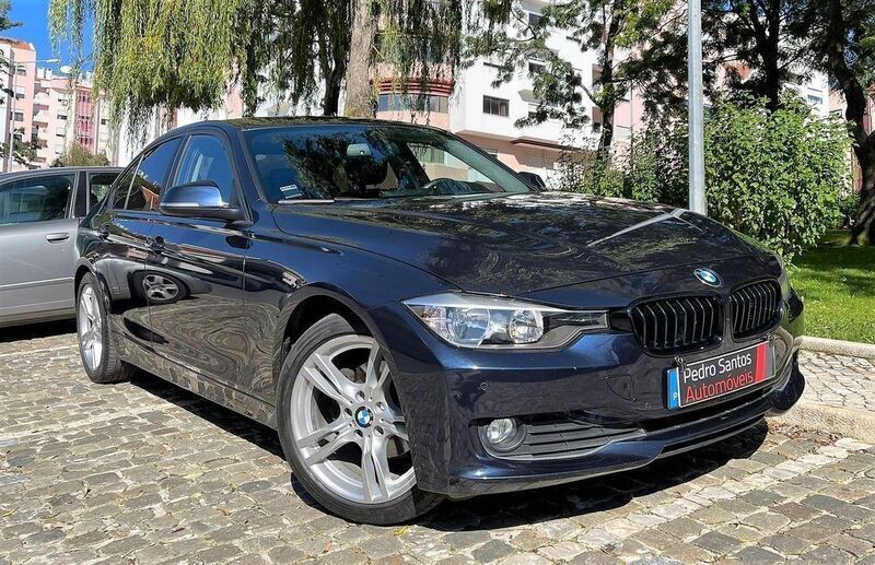 Azul Usado 2013 BMW 318 Sedan | € 17.990 (Caro) - Imagem 1/4
