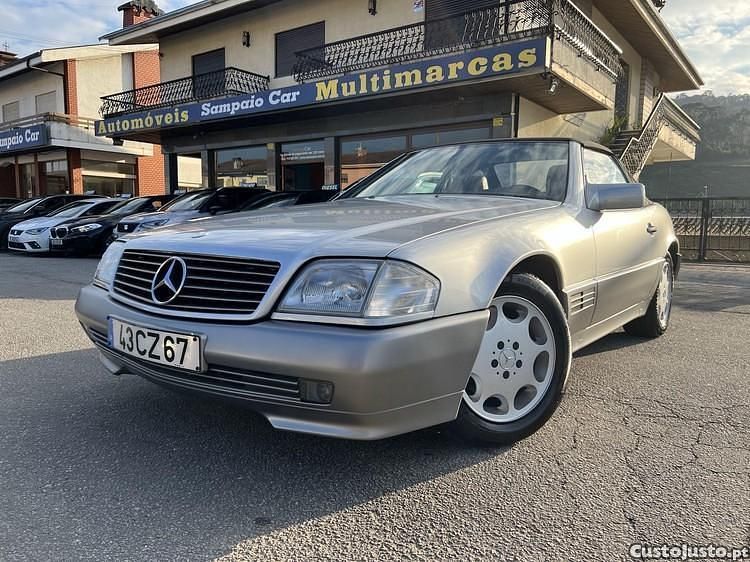 Cinza Usado 1994 Mercedes SL280 Cabrios | € 27.990 - Imagem 1/1