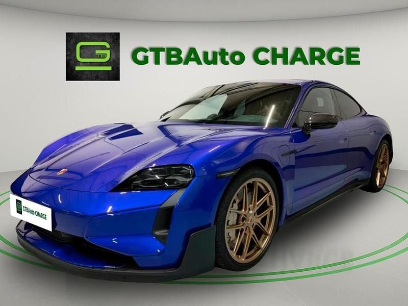 Azul Usado 2024 Porsche Taycan | € 209.000 - Imagem 1/4