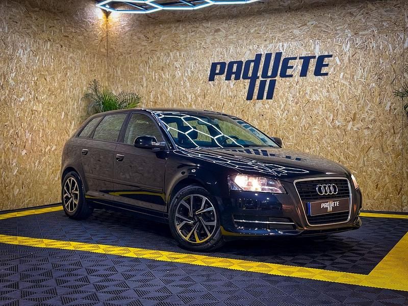Preto Usado 2011 Audi A3 Attraction Carrinha | € 10.900 (Preço elevado) - Imagem 1/4