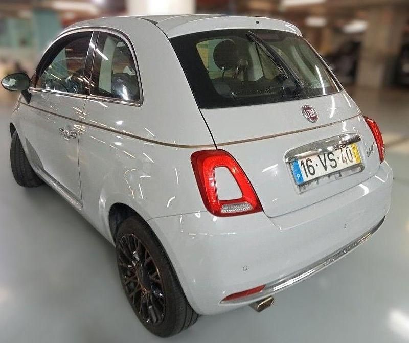 Usado Fiat 500 Collezione 69 HP (50 kW) 2018 Cinzento Citadino