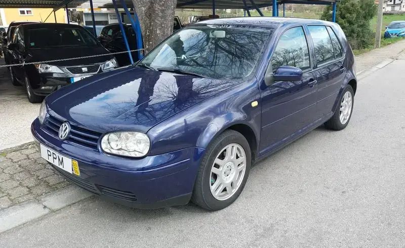Azul Usado 1999 VW Golf IV Sport | € 6.800 (Preço justo) - Imagem 1/4