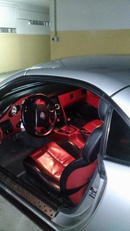 Usado Mercedes SLK200 192 HP (141 kW) 1996 Cinzento Cabrios