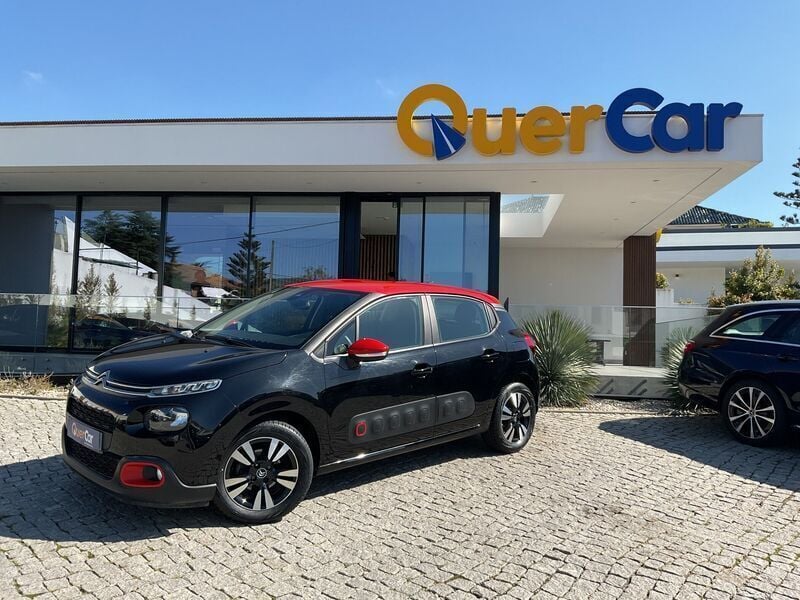Preto Usado 2019 Citroën C3 Business Class Citadino | € 12.990 (Bom preço) - Imagem 1/4