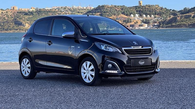 Preto Usado 2017 Peugeot 108 Citadino | € 10.900 - Imagem 1/4