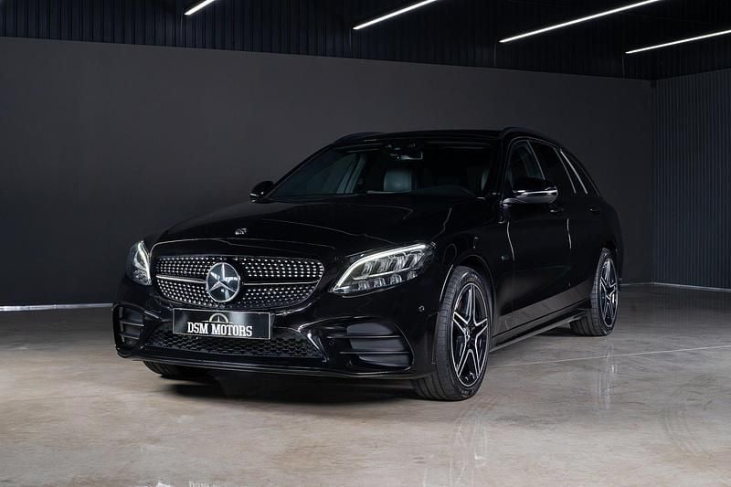 Preto Usado 2019 Mercedes C300 AMG line Carrinha | € 30.000 (Bom preço) - Imagem 1/4
