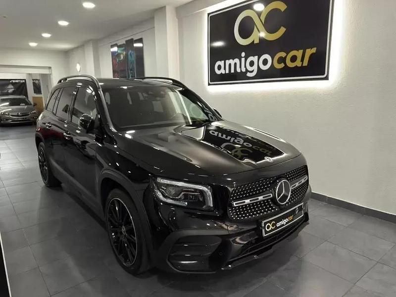 Preto Usado 2021 Mercedes GLB220 AMG line SUV | € 36.950 - Imagem 1/4