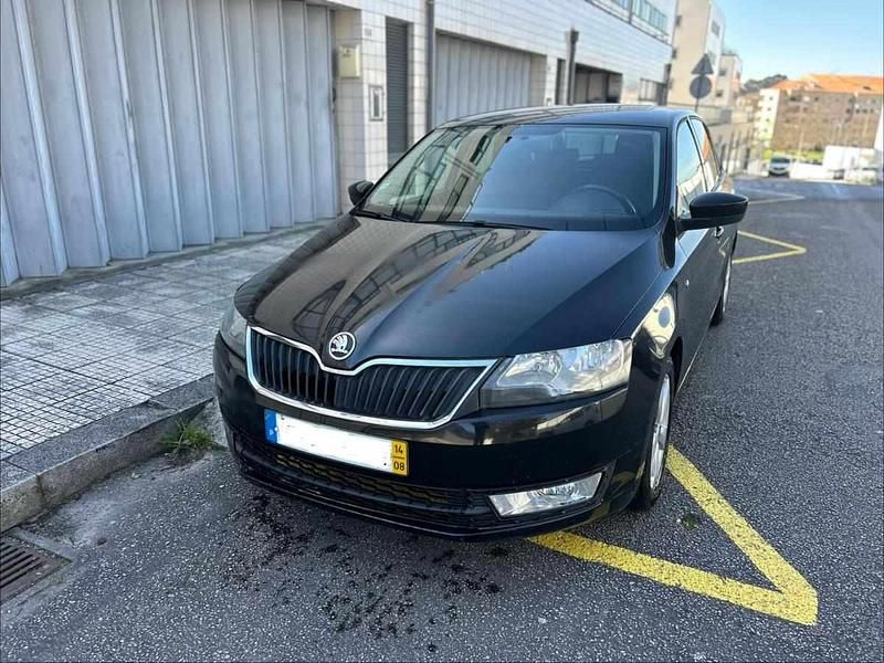 Usado Skoda Rapid 90 HP (66 kW) 2014 Preto Citadino