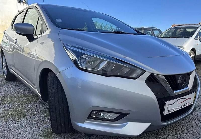 Cinza Usado 2019 Nissan Micra N-Connecta Citadino | € 12.990 (Preço justo) - Imagem 1/4