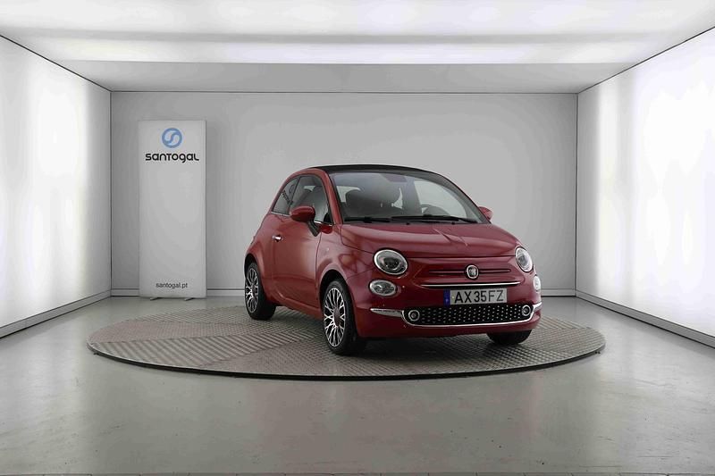 Usado Fiat 500C Red 70 HP (51 kW) 2023 Vermelho Cabrios