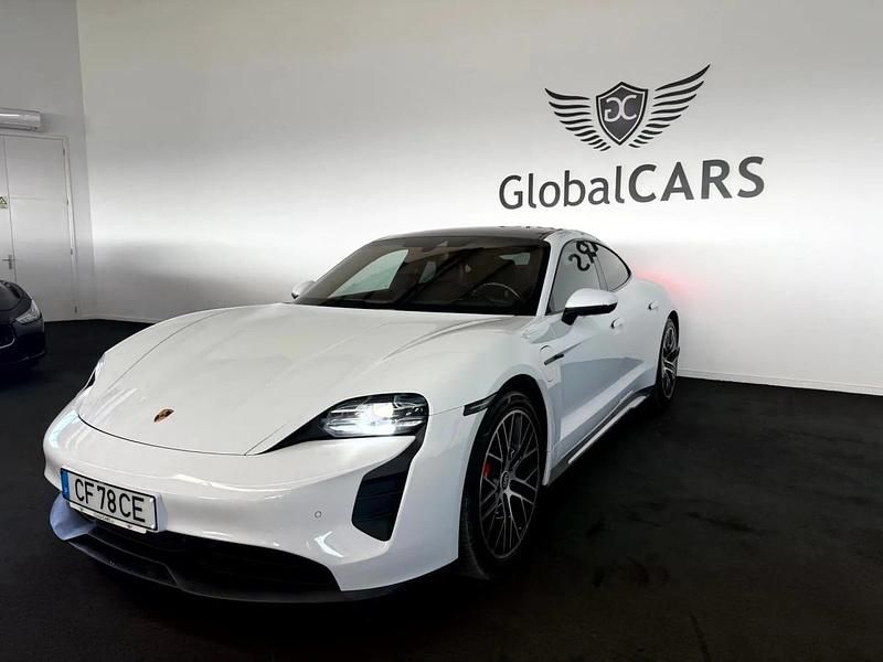 Usado Porsche Taycan 389 kW (530 HP) 2021 Branco
