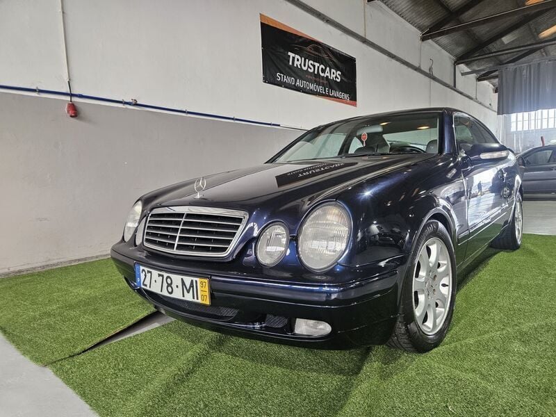 Preto Usado 1997 Mercedes CLK200 Elegance Coupé | € 4.990 - Imagem 1/4