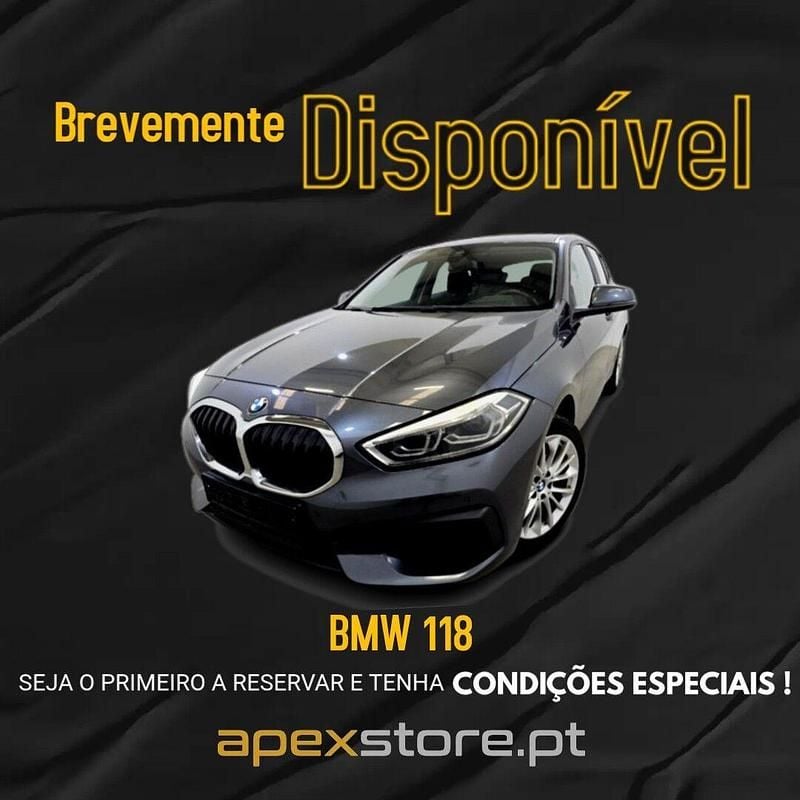 Cinza Usado 2021 BMW 118 Advantage Citadino | € 22.995 (Preço elevado) - Imagem 1/1