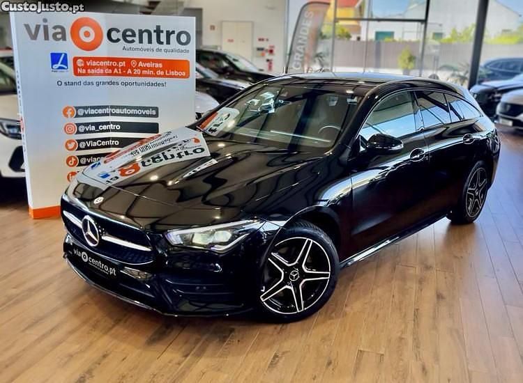 Preto Usado 2021 Mercedes CLA250e Shooting Brake AMG Carrinha | € 32.750 (Bom preço) - Imagem 1/1