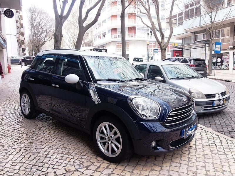 Usado Mini Cooper D Countryman 112 HP (82 kW) 2014 Azul SUV
