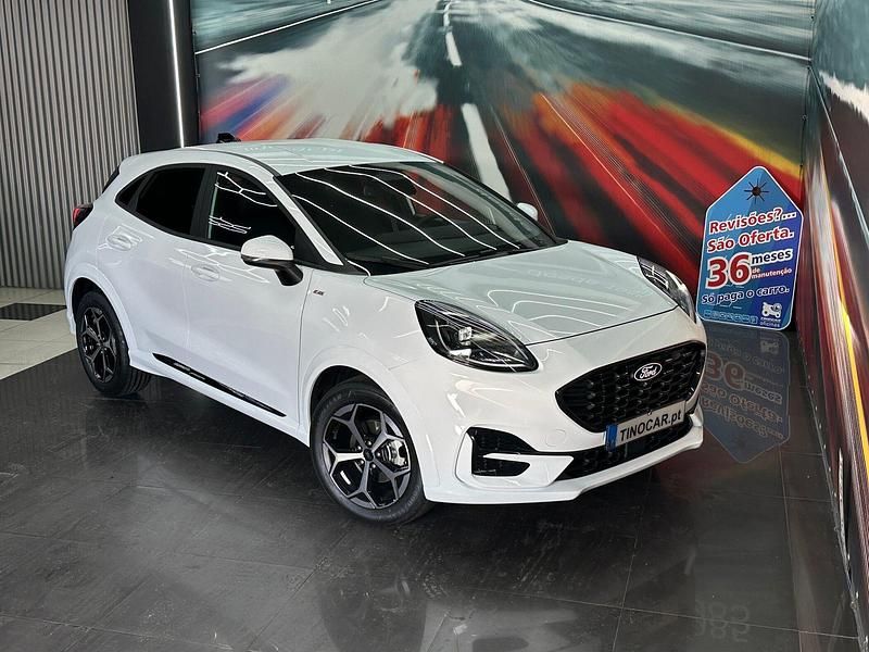 Branco Novo 2025 Ford Puma ST-Line SUV | € 26.299 (Preço justo) - Imagem 1/4
