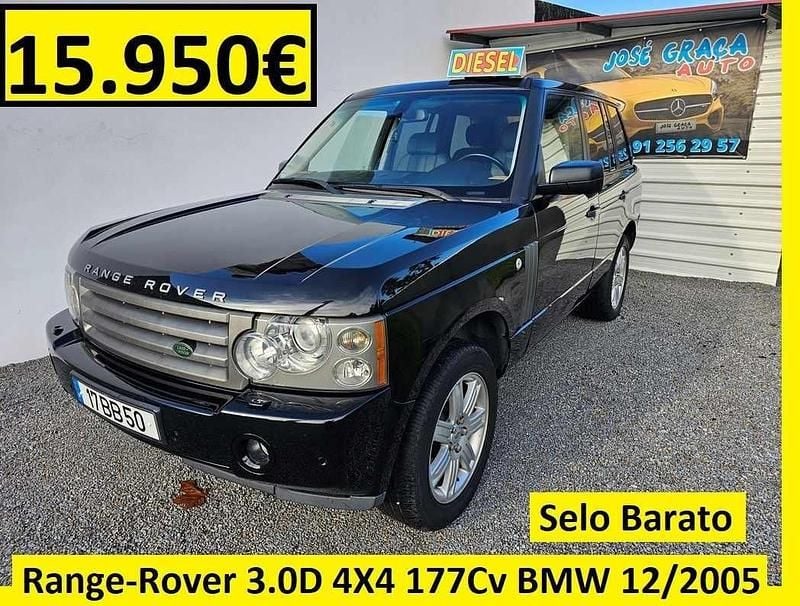Preto Usado 2005 Land Rover Range Rover SUV | € 15.950 - Imagem 1/4