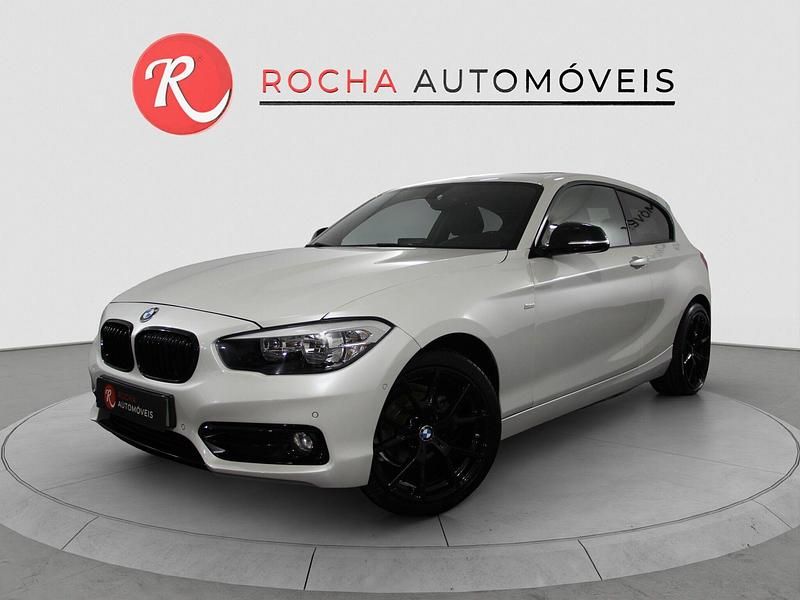Branco Usado 2016 BMW 116 Sport Line Citadino | € 18.499 - Imagem 1/4