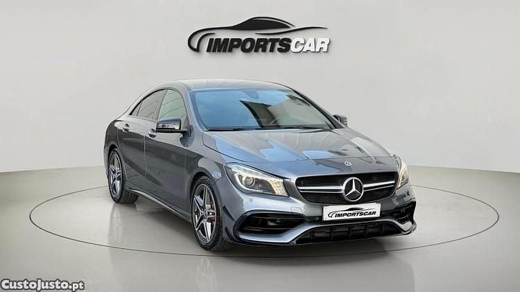 Usado Mercedes CLA220 AMG line 177 HP (130 kW) 2016 Cinza Sedan