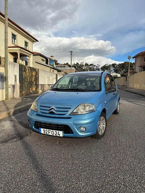 Azul Usado 2008 Citroën C3 Citadino | € 4.500 (Preço elevado) - Imagem 1/4