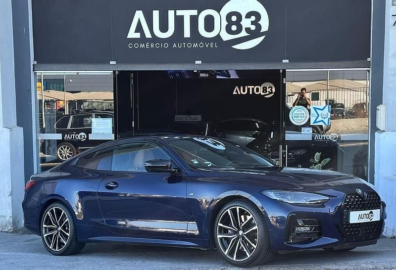 Azul Usado 2021 BMW 420 Coupé | € 34.990 (Bom preço) - Imagem 1/1