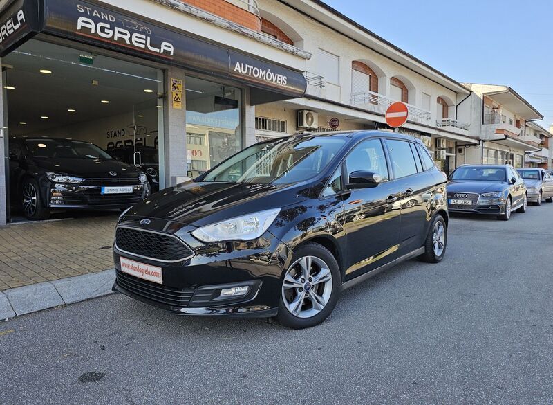Preto Usado 2017 Ford C-MAX Trend+ Monovolume | € 12.900 (Preço justo) - Imagem 1/4
