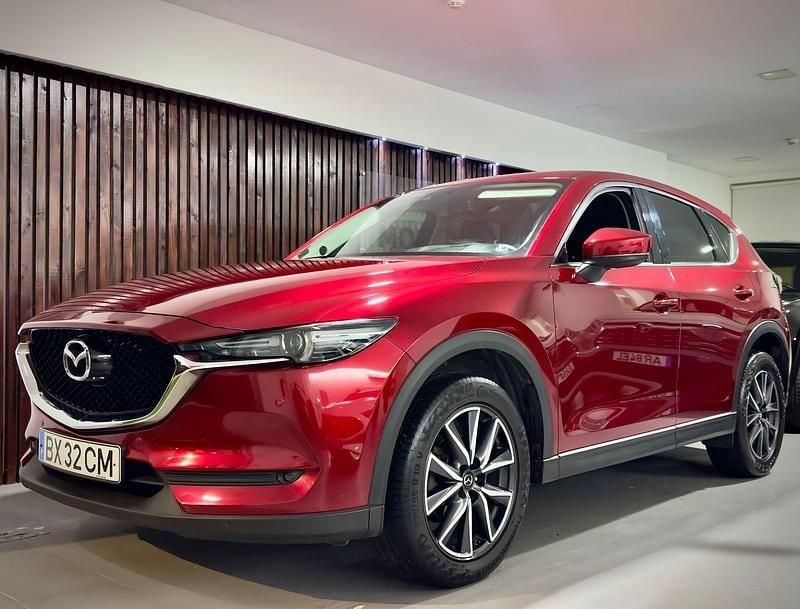 Vermelho Usado 2018 Mazda CX-5 Evolve SUV | € 17.900 (Bom preço) - Imagem 1/4