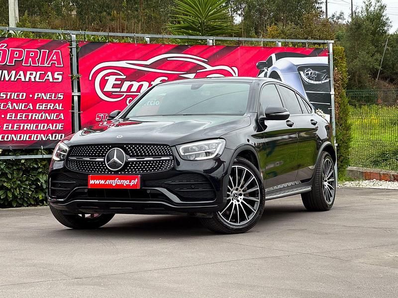 Preto Usado 2020 Mercedes GLC220 Coupé | € 39.950 (Preço justo) - Imagem 1/4
