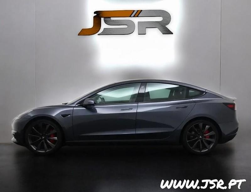 Usado Tesla Model 3 Performance 353 kW (480 HP) 2020 Cinzento Sedan
