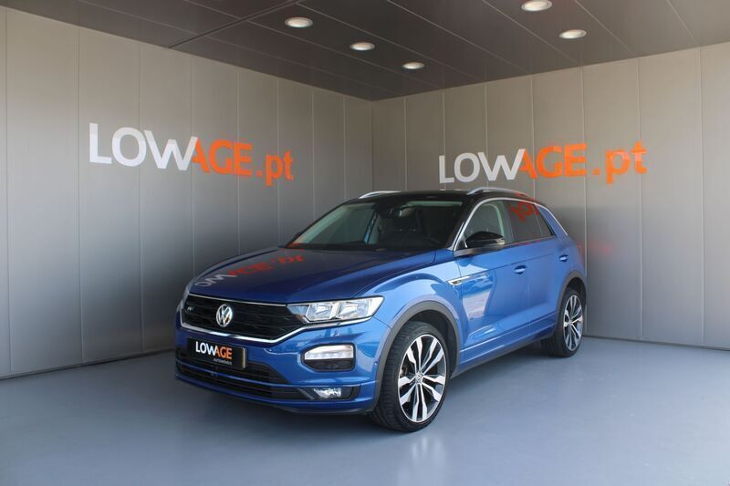 Azul Usado 2018 VW T-Roc Style SUV | € 19.240 (Preço elevado) - Imagem 1/4