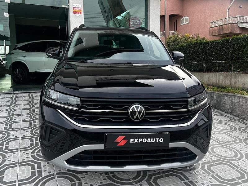 Usado VW T-Cross 95 HP (69 kW) 2024 Preto cinzento SUV