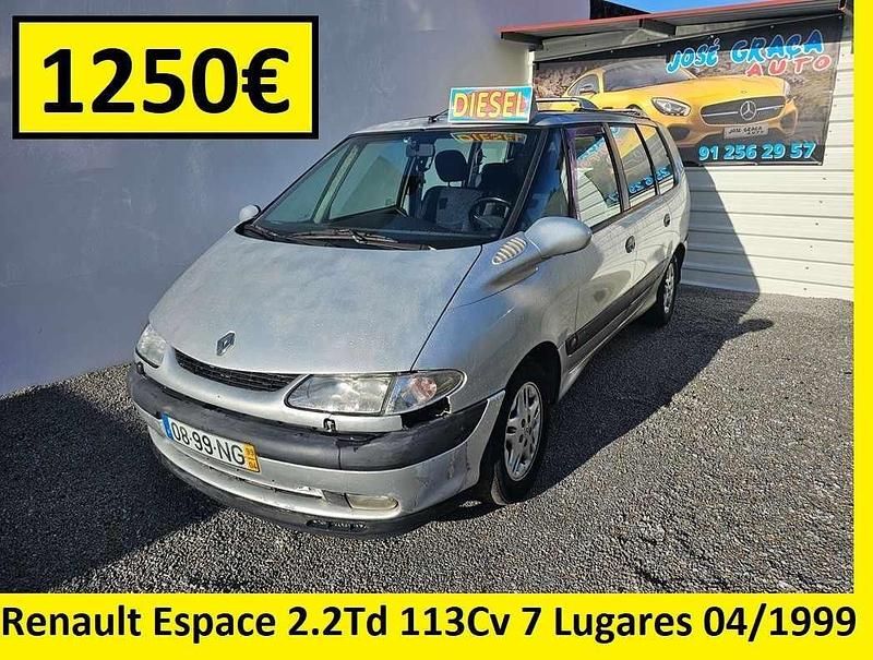Cinzento Usado 1999 Renault Grand Espace Monovolume | € 1.250 - Imagem 1/4
